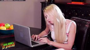 Eric′s tenant Zoe demands room keys &mdash;  landlord′s horny🥵 gaze fuels her 19yo college crush