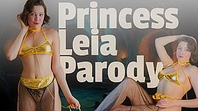 Star Wars Parody - Lucie Wilde And Princess Leia