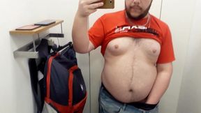 gozei no provador da renner e depois lambi (completo) - ja fizeram alguma sacanagem no provador de loja? - fernando devil solo