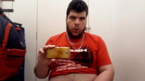 gozei no provador da renner e depois lambi (completo) - ja fizeram alguma sacanagem no provador de loja? - fernando devil solo