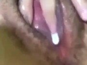 Asian girl finger hard and cummed