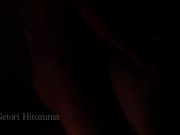 旦那が仕事中に奥さんとセックス❤︎ 素人人妻を暗い部屋で調教してぶっかけ