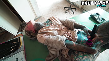 Tattooed Girl gets Fuck in Public ANAL - Orgasm and Squirt