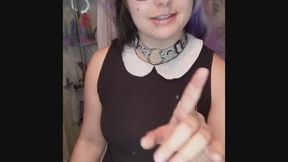 Cruel Mommy dom makes you dress up and make a mess for me