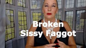 Broken Sissy Faggot HD (MP4)