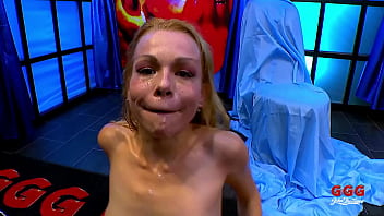 GGG GANGBANG - REBECCA SHARON VS NIKKY DREAM IN THE SPERM STUDIO