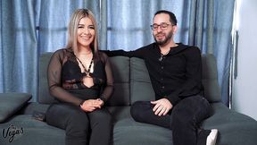 naty delgado tells us a little more about her and then gets fucked hard