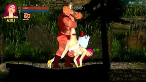 Pink-Haired Woman Enjoys Intense Sex With Strong Man in New Guilty Hell 2 Hentai Game