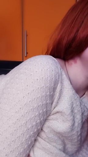 Jaw-dropping moment from &quot;19 year old maid gets fucked while she cooks food and cum on tits&quot;