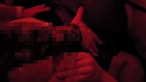 Gangbang with the Redhead Mommy at the Swinger's Club; 6 Friends Join In