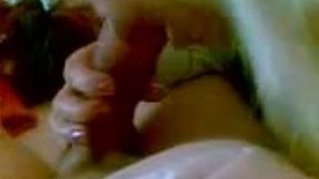 My Bulgarian blonde girlfriend giving me nice blowjob