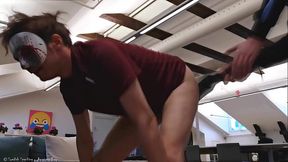 Amateurboy Gets An Ass Blistering Initiation Paddling