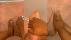 lotioned, & waiting 👀