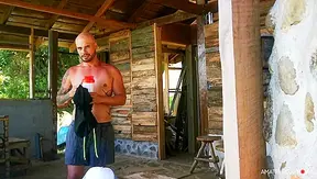 Sun-Kissed Outdoor Fuck: Romeo Davis Takes It Deep – Amateur Gay POV