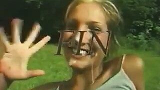 Group sex, gangbang, cum, cum on face – intense anal gangbang for MILF slut