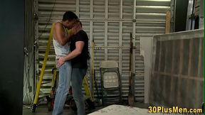 Inked bear rims buff indian hunk