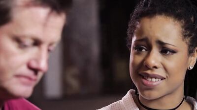 Spicy black chick Kira Noir shows some amazing dick riding skills