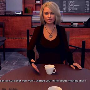 Where the heart is: coffee time with smoking hot blondie ep 70