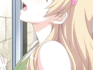 Manga teens screwing in public park