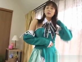 Asuka Ohzora Japanese model in bukkake part5