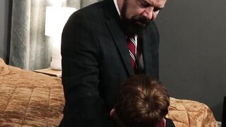 Colton Foxs ass surprised by Max Sargents cock performance