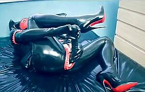 Rubber 18 inch Dildo