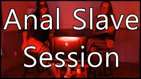 Anal Slave Session