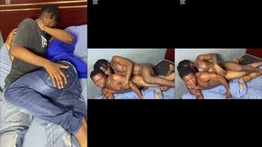 a black cock deep in my ass