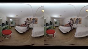 Riley Star &amp_ Laya Rae - PETITE EBONY QUEEN SQUIRTING in THREESOME w TINY BLONDE BADDIE