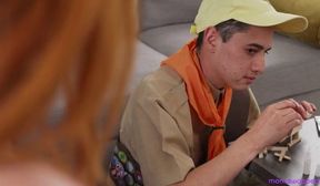 pawg red heads eat cock