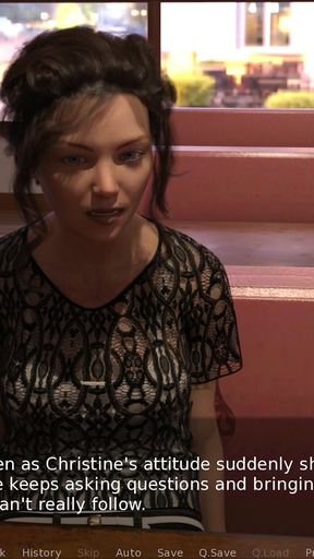 MidLife Crisis (v0.30) - Getting out and ahving a sexual plot twist with a twisted gal (2)   Clip 3
