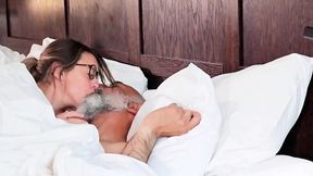 Cheating Hot Wife with Much Older Man