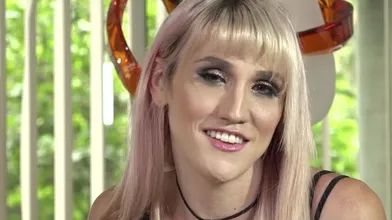 After Deepthroating, An Ir Gang Banged A Tattooed Ts Babe Bareback