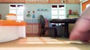 Tiny Human Hiding in his Kitchen from Giantess 4k