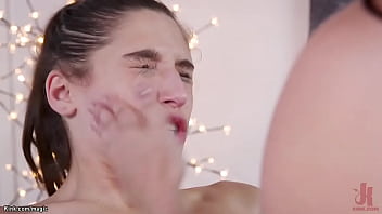 Stepmom Dana DeArmond and tattooed Juan Lucho gang up on teen stepdaughter Abella Danger