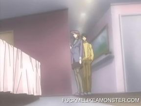 Horny outdoor hentai teens screwing