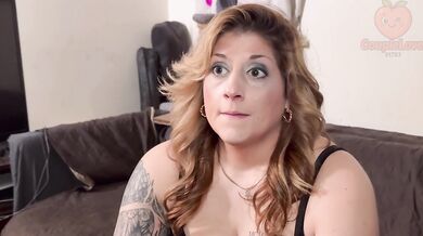Evicted Stepmom Kiki Gags Cock Cum Drowns Big Blonde Tits