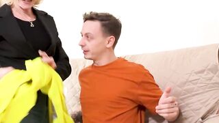 British Granny Swinger's Oldest Member Fucks Younger Women