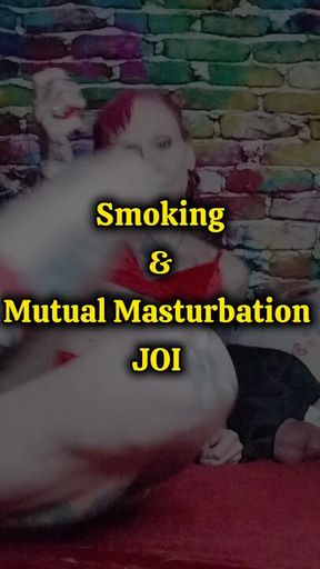 Smoking & Mutual Masturbation JOI