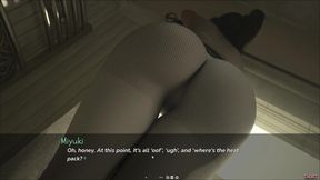 Big Ass Japanese Stepmom Having Fun with Hiro While Doing Laundary