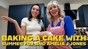 Baking A Cake with Summer Fox and Amelia J Jones