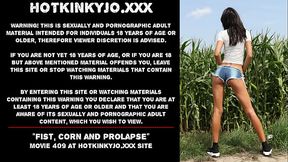 Fist, corn and prolapse HOTKINKYJO