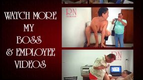 SeXretary -  Two pretty ladies without panties are dancing in the office on chairs