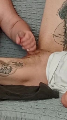 Memorable moment from &quot;My mother-in-law helps me jerk off so that I cum&quot;