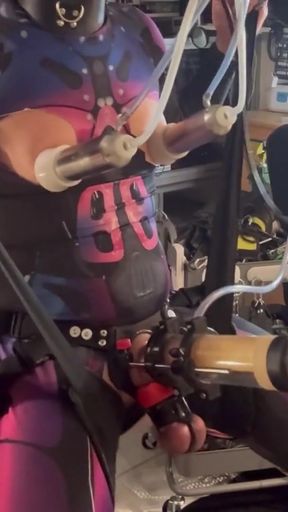 Stunning moment from &quot;Automatic Milking the Fag Slut Whore Slave Bitch Milking Machine Cum Extraktion&quot;