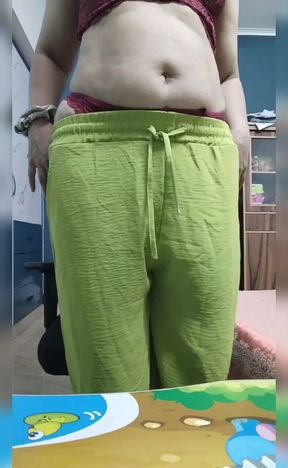 Hot Indian Stepmom Seducing Tutor and Fingering