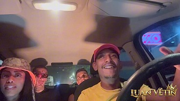 Putaria dentro do Carro do Uber no Centro de São Paulo