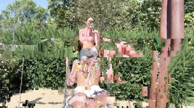 Pounded Petite Latina Stranger Beach Anal Plug Squirt Cumshot