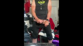 Check Out Football Coach Jockdad87's Huge Cumshot