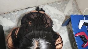 Big Ass Maid Eats Cum From Ass